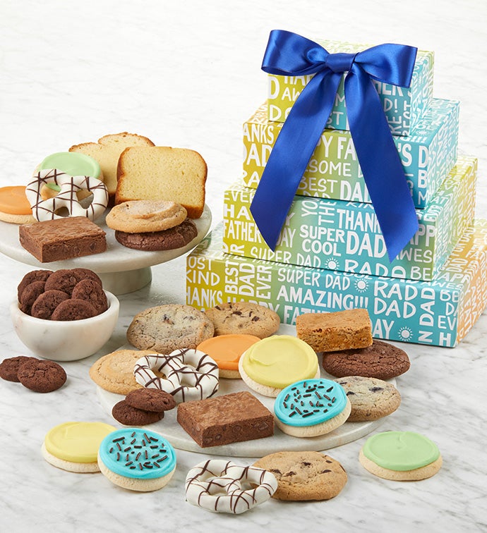 Happy Father’s Day Bakery Gift Tower